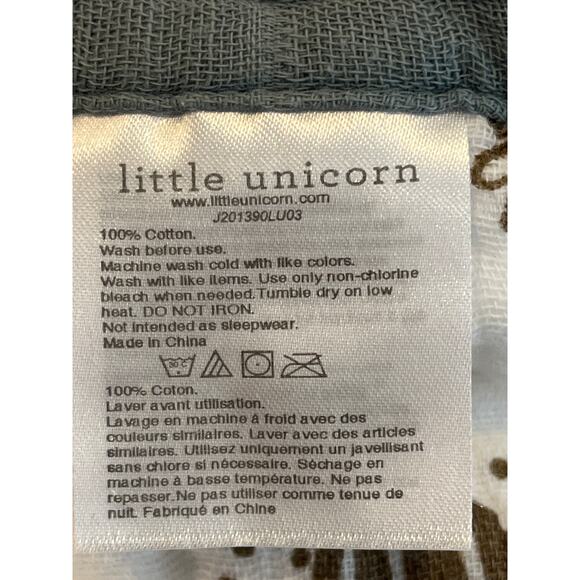 Little Unicorn Cotton Muslin Quilt in the Prickle Pots Design Cactus Western - Picture 5 of 8